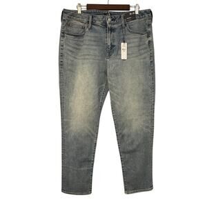 Express Athletic Slim Mens Jeans Size 36X30 Hyper Stretch Pants Medium Wash NEW